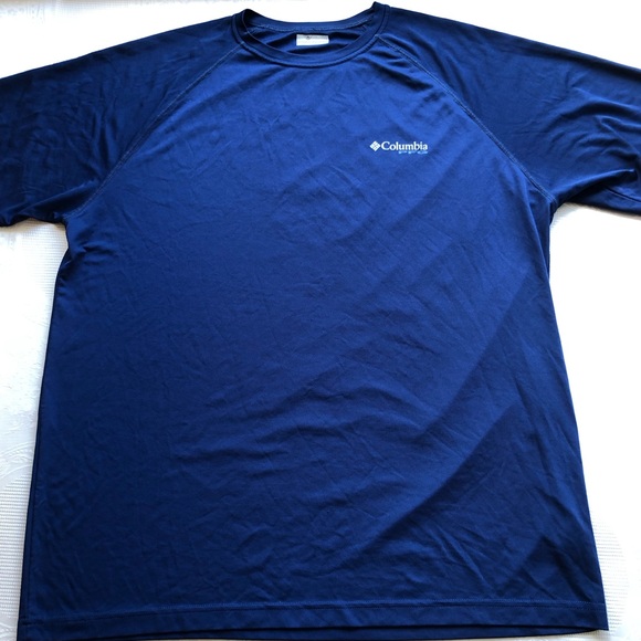 Columbia PFG Florida Gators Dri-Fit Navy Blue Shir Men’s Size XL Omni-Shade Tee - Picture 2 of 15